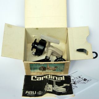 ABU CARDINAL 3,  Extra Vintage spinning reel Sweden moulinet ancien roll 3