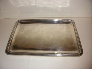 Vintage Arts And Crafts 7 " Dresser Tray Sanborns Sterling Silver Mexico