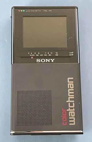 Vintage Sony Color Watchman Fdl - 310.  Please Read