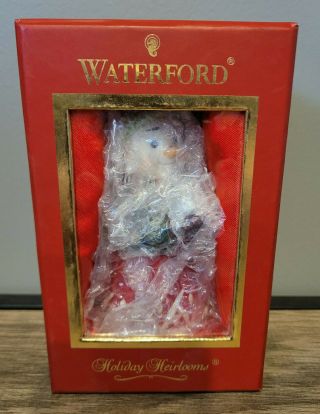 Vintage Collectible Waterford Holiday Heirlooms Snowlass Christmas Bell