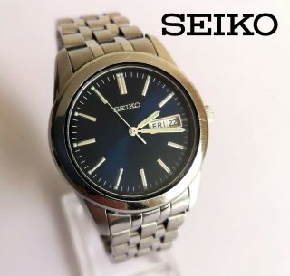 Vintage 1995 Seiko 7n43 - 0am0 Men 