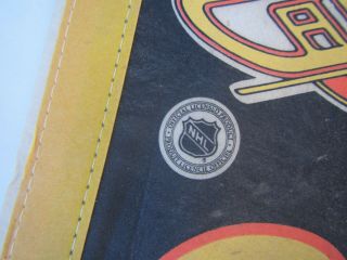 Vintage NHL Vancouver Canada Canucks Ice Hockey Team Flag 2