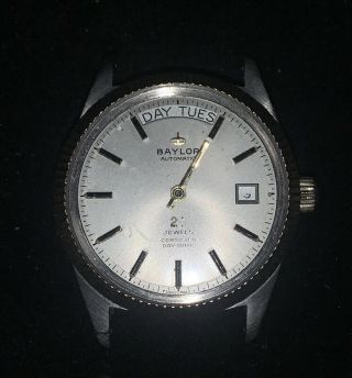 Baylor Mens Automatic Day/date Watch And Repair