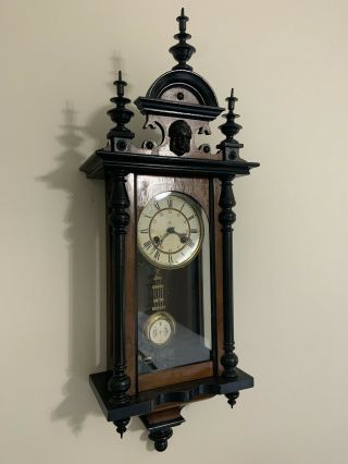 Antique Junghans German Wall Clock