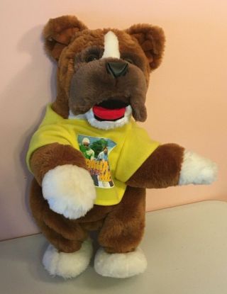 Rare Vintage Baha Men Who Let The Dogs Out Dancing Dog 13 " Plush 2000 Boxer