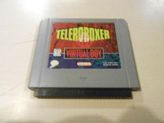 Teleroboxer Nintendo Virtual Boy Game Cartridge Only Boxing Game Vintage