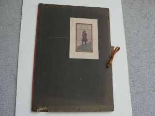 F.  Remington & Charles Dana Gibson - Artist Proofs In Folder - 1900s (8) Prints Set.