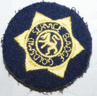Vintage Jewish Lads Brigade Jlb Goldsmid Service Award Proficiency Patch Badge