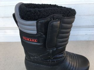 Vintage Yamaha Snowmobile Moon Boots Winter Boots SRX Enticer Vmax SS440 3