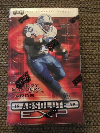 1999 Playoff Absolute Exp Football Hobby Box (factory)