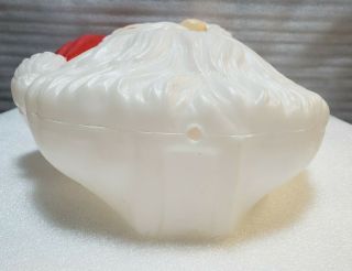 Vintage Blow Mold Santa Claus Face Made in Canada 17 