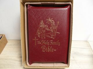 Vintage Holy Family Edition Of The Catholic Bible 1960s By Rev John O’connell