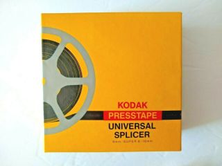 Vintage Kodak Presstape Universal Splicer For 8mm/super 8/16mm Cat 147 5599 D550