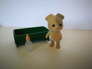 Sylvanian Families Tomy Vintage Forrester Dog Rare Baby