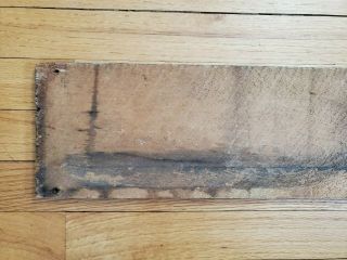 Antique Early 1900 ' s Wood Store Sign E.  A.  Noyes of Claremont NH Stoves & Ranges 6