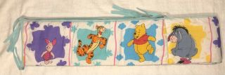 Baby Nursery Crib Bumper Winnie The Pooh Disney Vintage 1990 