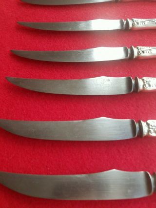 6 Tiffany & Co.  ENGLISH KING STERLING Bird Knife (only handles are sterling) 3