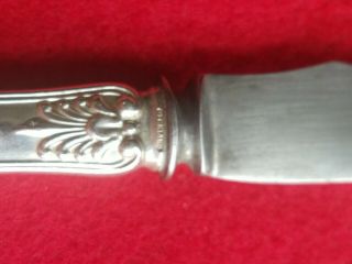 6 Tiffany & Co.  ENGLISH KING STERLING Bird Knife (only handles are sterling) 6