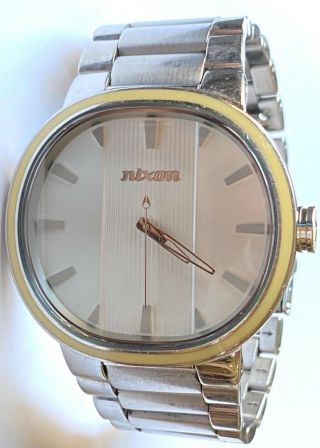 Vintage Nixon Men’s Watch The Capital Power To The People Battery
