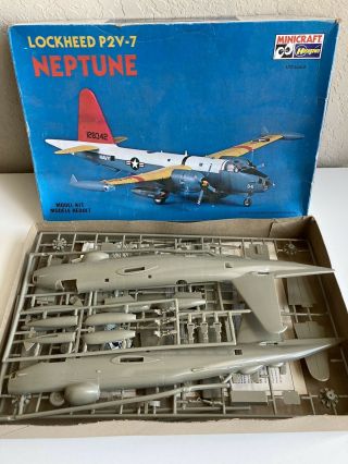 Vintage Minicraft - Hasegawa 1/72 Lockheed P2v - 7 Neptune Model Kit