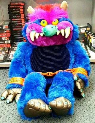 1985 My Pet Monster Amtoy American Greetings Vintage W/ Handcuffs -