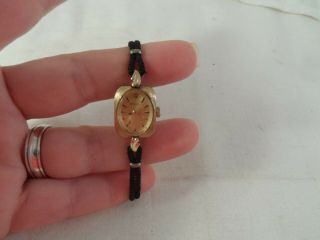 Vintage Ladies Bulova 10k Rolled Gold Plate Watch R69823
