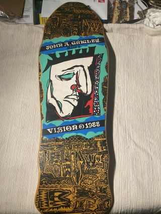 Vision Skateboards John A.  Grigley Mini - 2 - 1988 Never Rode