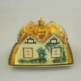 Vintage Keele Street Potteries Cottage Ware Lidded Butter Dish