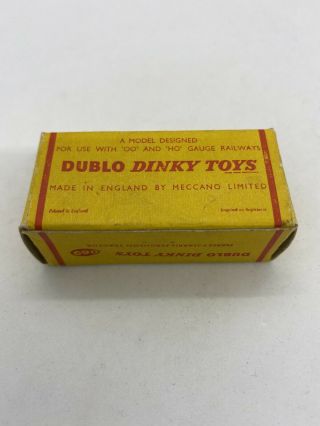Vintage Dinky Dublo Massey Harris Tractor 069 Box Only