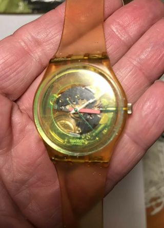 Vintage 1986 Swatch Watch Techno - Sphere