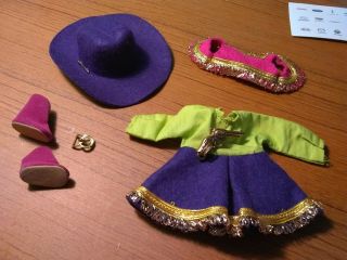 Vintage Vogue Ginny Purple Cowgirl Outfit Merry Moppets 38 1955