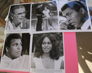 5 Diff Vintage Boxing Photos: Muhammad Ali " The Greatest " Movie Stills