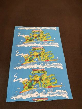 Vintage Teenage Mutant Ninja Turtles Single Donna Cover 1990 Usa
