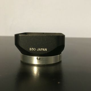 Spiratone B30 Vintage Rigid Metal Lens Shade Made In Japan