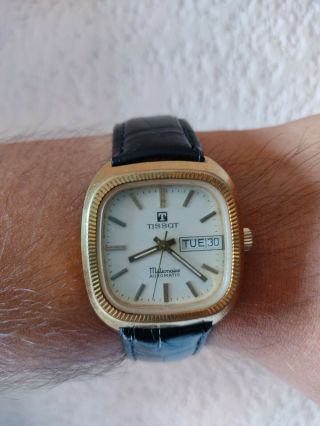 Vintage Tissot Millonaire Automatic Swiss Made Mens Watch