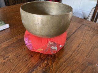 Antique Tibetan Singing Bowl: Thado 7 3/8 ",  Ca.  18th Century,  B,  10 F,  8