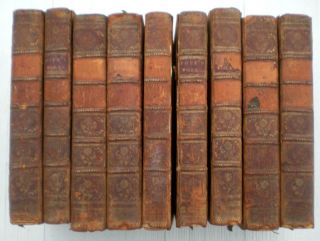 The Of Alexander Pope Esq In Nine Volumes Complete 1766 Antique Leather