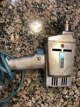 Vintage General Electric 900 Rpm 3/8 Inch Power Drill Ta 30 Corded Portable A3
