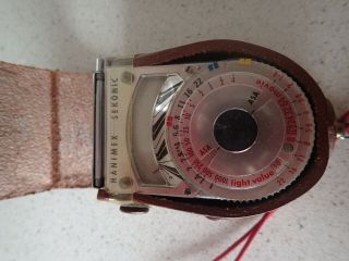 Vintage Haminex Sekonic Light Meter With Case