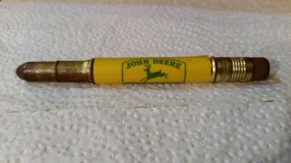 Vintage " John Deere - Miner Implement Co.  - Albuqueque,  N.  Mex.  " Bullet Pencil