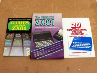 Vintage Sinclair Software Program Books Zx81 (2)