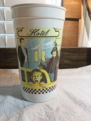 Vintage 1992 Hardee’s Home Alone 2 Lost In York Plastic Cup