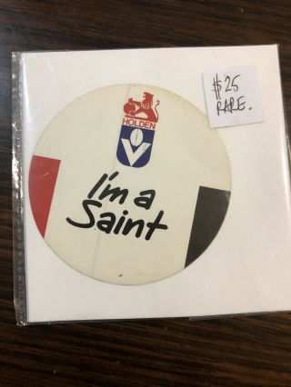 Rare St.  Kilda Saints Vintage Sticker Vfl Afl