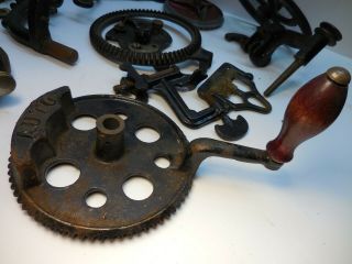 ANTIQUE / VINTAGE SOCK KNITTING MACHINE PARTS,  AUTO KNITTER,  PARTS ACCESSORIES 4