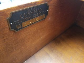 Vintage Cushman Colonial Creation 3 - 16 Cobblers Bench 5