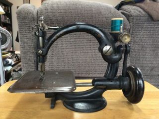 Wilcox & Gibbs Antique Chain Stitch Sewing Machine