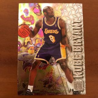 1996 - 97 Kobe Bryant Fleer Metal Rc Rookie Card 181 Hoooot Card Invest Now