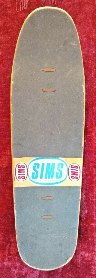 (1992) Sims / Team Model / Ever - Slick / Complete Skateboard 2