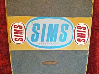 (1992) Sims / Team Model / Ever - Slick / Complete Skateboard 4