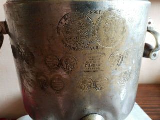 , Antique Russian Samovar With Many Stamps,  identical,  unrestored 3